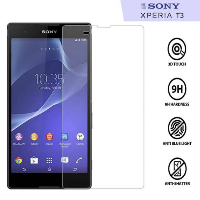 Kính Cường Lực Chống Trầy Cho Sony Xperia T3