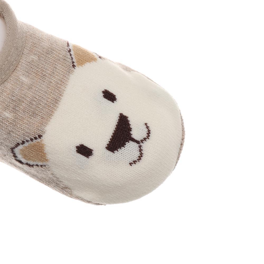 Vớ Cotton Giữ Ấm Chống Trượt Cho Bé Tập Đi