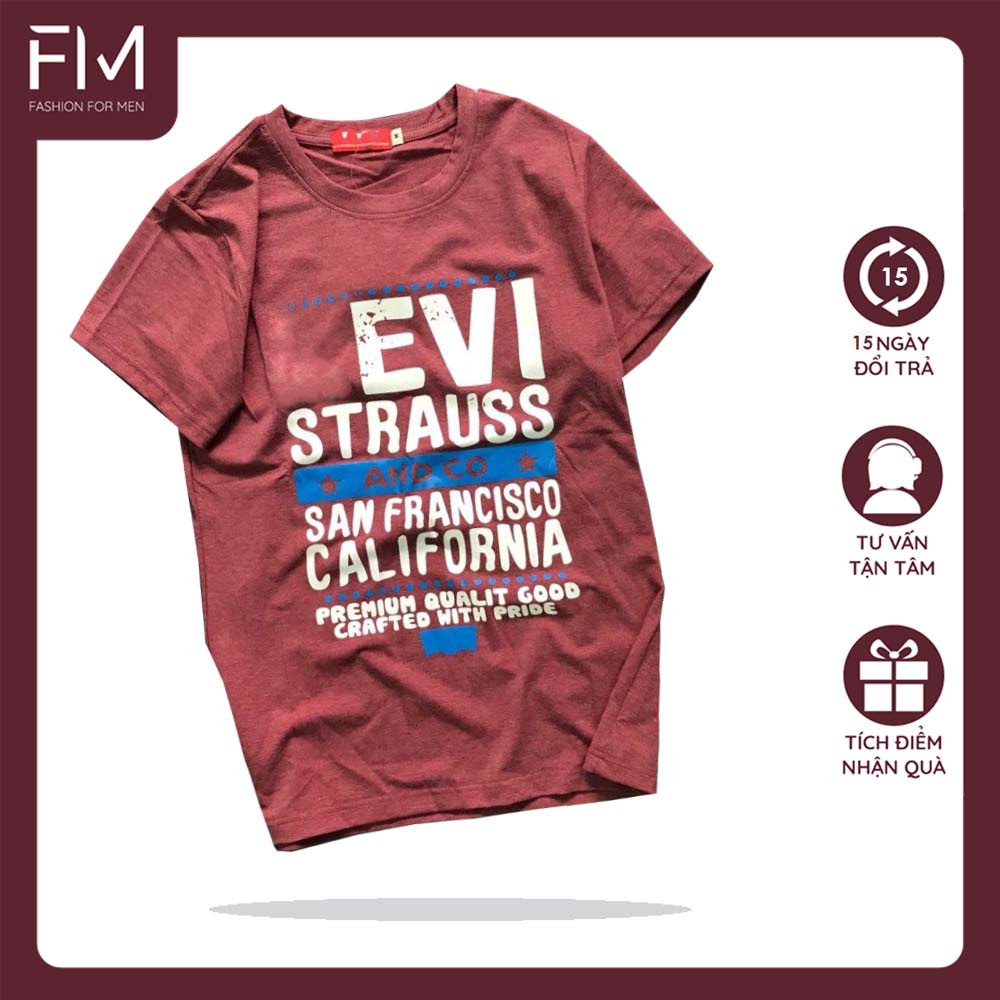 Áo thun nam cổ tròn tay ngắn, chất thun cao cấp, trẻ trung, năng động – FORMEN SHOP – FMPS005 | BigBuy360 - bigbuy360.vn