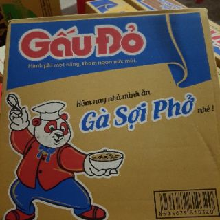 MÌ GÀ SỢI PHỞ GẤU ĐỎ 30 GÓI