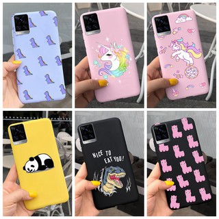 Ốp Điện Thoại Tpu Dẻo Họa Tiết Hoạt Hình Dễ Thương Cho Vivo V21E V20 Se V19 Vivo V 20 Se V 21e