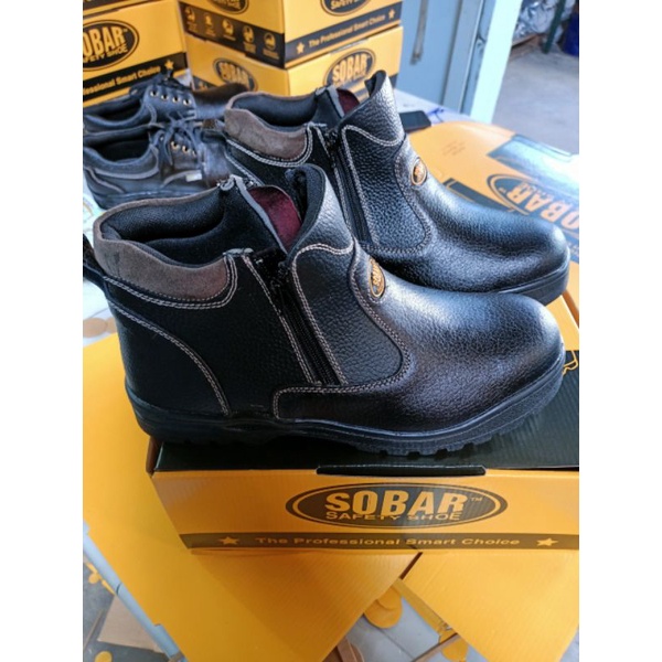 GIÀY BẢO HỘ Thợ hàn SOBAR(mũi sắt đế chống đinh)