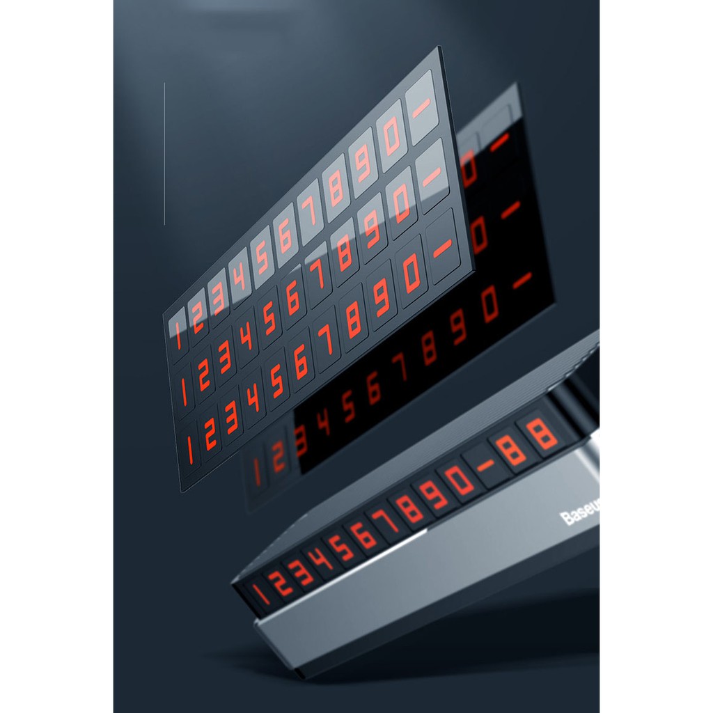 Bảng Ghi Số điện Thoại Trên ô Tô Chính Hãng Baseus ( Mẫu 33 ) | BigBuy360 - bigbuy360.vn