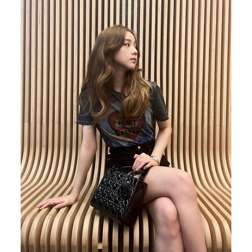 Túi Đeo Chéo Lady 5 ô Da Lì Khóa Màu Ngọc Trinh Cao Cấp Túi Xách Nữ Ô Trám Sang Trong Giá Rẻ