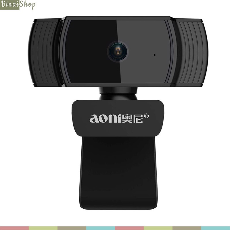 Aoni A20 - Webcam Họp Trực Tuyến Góc Rộng 80 Độ, Full HD1080 30fps, 2.0 Megapixel