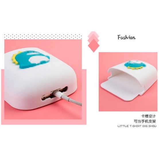 Ống đựng bút, điều khiển dán tường -  Lọ cắm bút dễ thương nhiều màu sắc