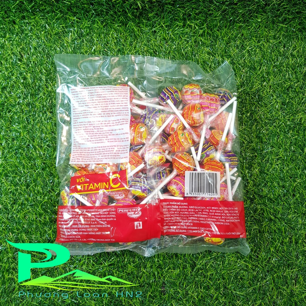 Kẹo Chupachups gói 58 que -60 que 500g