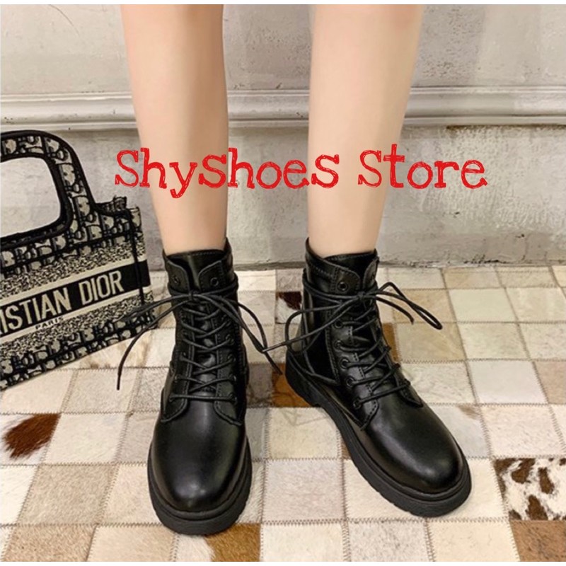 [SẴN🍁ẢNH+VIDEO]🦄Boot chiến binh cổ lửng cá tính (size 35-40)