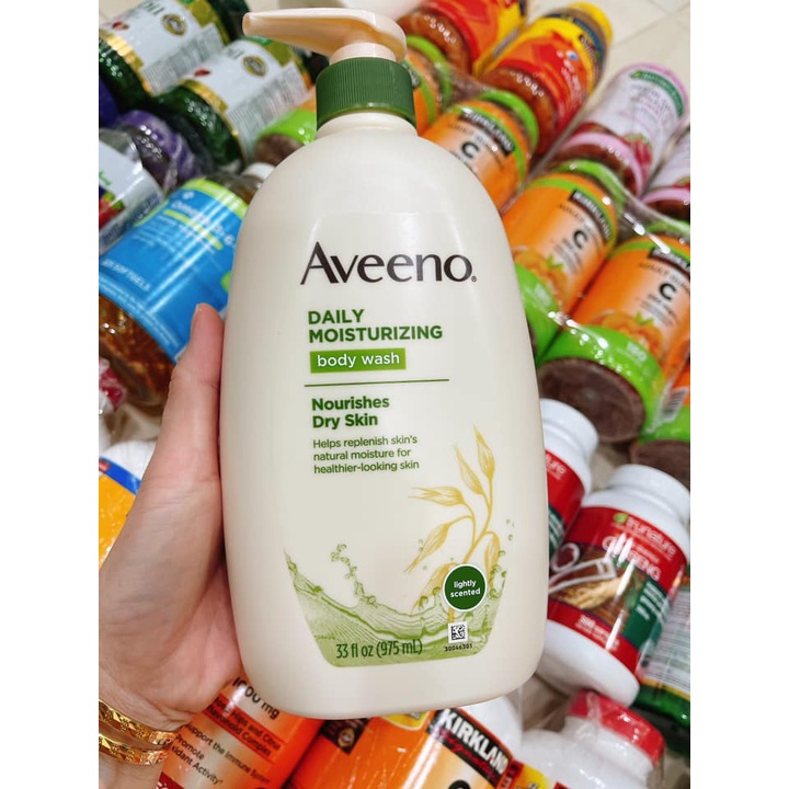 SỮA TẮM DƯỠNG ẨM AVEENO Daily Moisturizing Body Wash with Soothing Oat 975ml