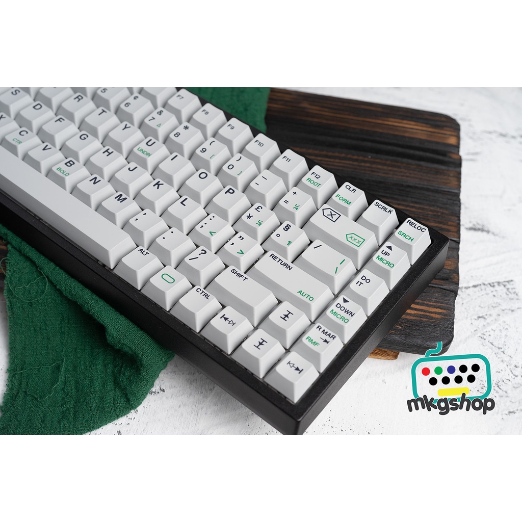 Keycap Xerox 6002 nhựa PBT in nhiệt dyesub, 148 nút bàn phím cơ, cherry profile