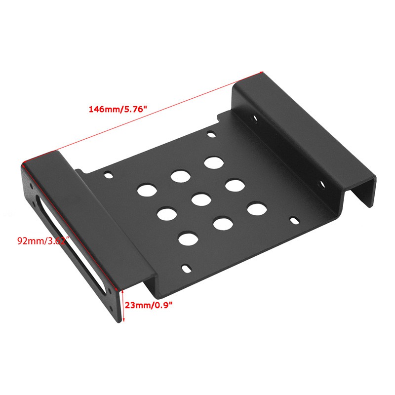 Khay Đựng Ổ Cứng Ssd Bằng Nhôm 5.25 "- 2.5" / 3.5 " | BigBuy360 - bigbuy360.vn