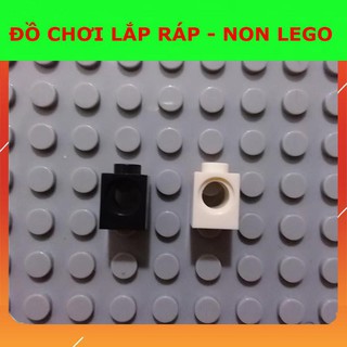 Đồ Chơi COMBO 5 Gạch 1x1 Cao Có 1 Lỗ Xuyên NO.1185 - Phụ Kiện MOC Tương Thích  6541