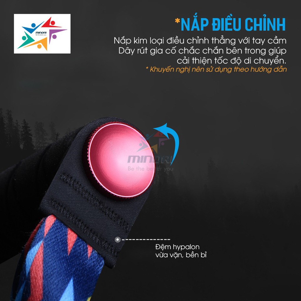 Gậy Leo Núi Chạy Trail CARBON Và Hợp Kim Nhôm Aonijie E4201 Leo Núi Trekking Siêu Nhẹ Chỉ 153g Có Thể Gấp Gọn 4 Khúc