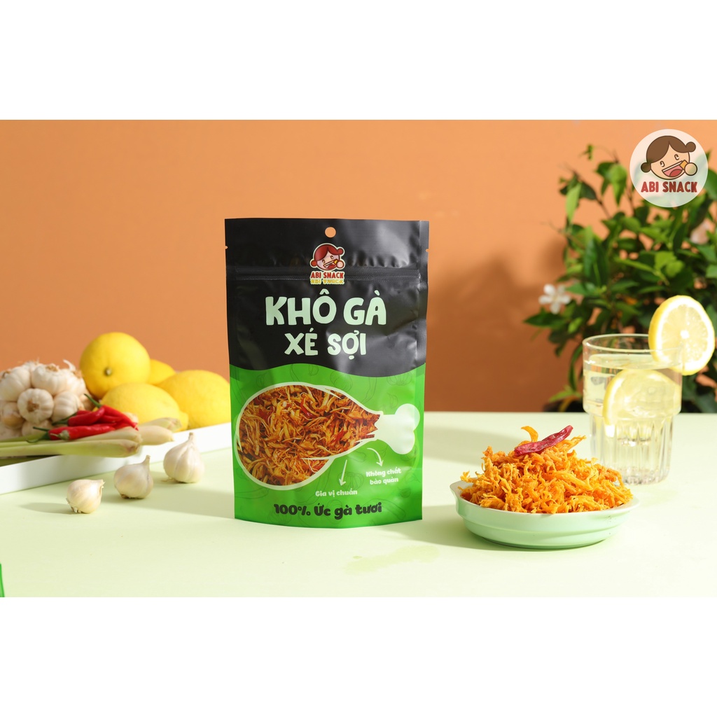 [ ABI SNACK ] KHÔ GÀ XÉ SỢI ABI SNACK | BigBuy360 - bigbuy360.vn