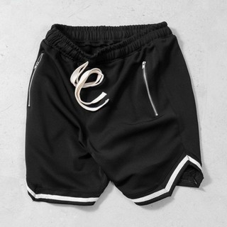 Quần short unisex 1V nam nữ chất poly 2 da dày dặn, co giãn 4 chiều