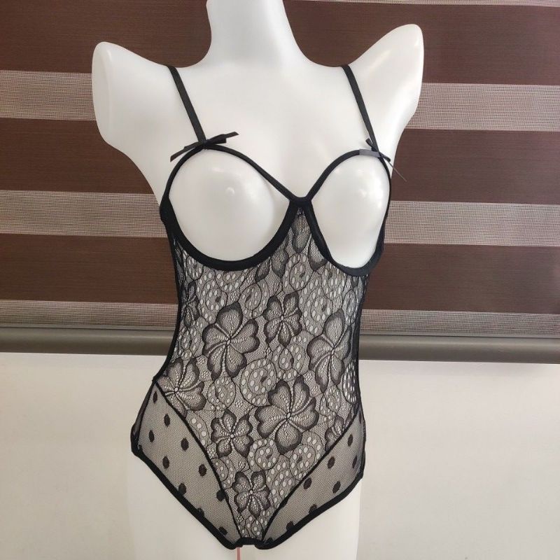 Đồ ngủ liền thân bodysuit sexy không kèm dán ngực P1437