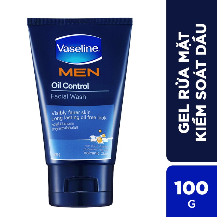 Gel rửa mặt Vaseline kiểm soát dầu 100g | BigBuy360 - bigbuy360.vn