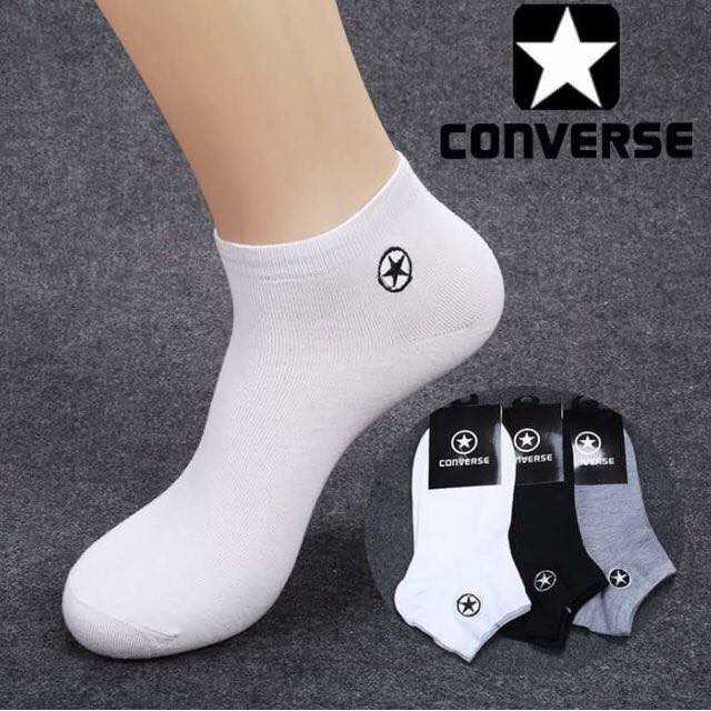 Combo 10 đôi Tất Nam Converse cổ ngắn - RẺ VÔ ĐỊCH