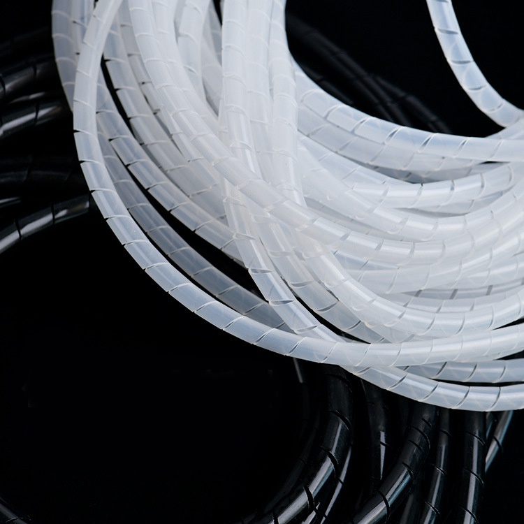 Ống cuộn xoắn ốc PE  quấn gọn dây điện phi 8, 12,16