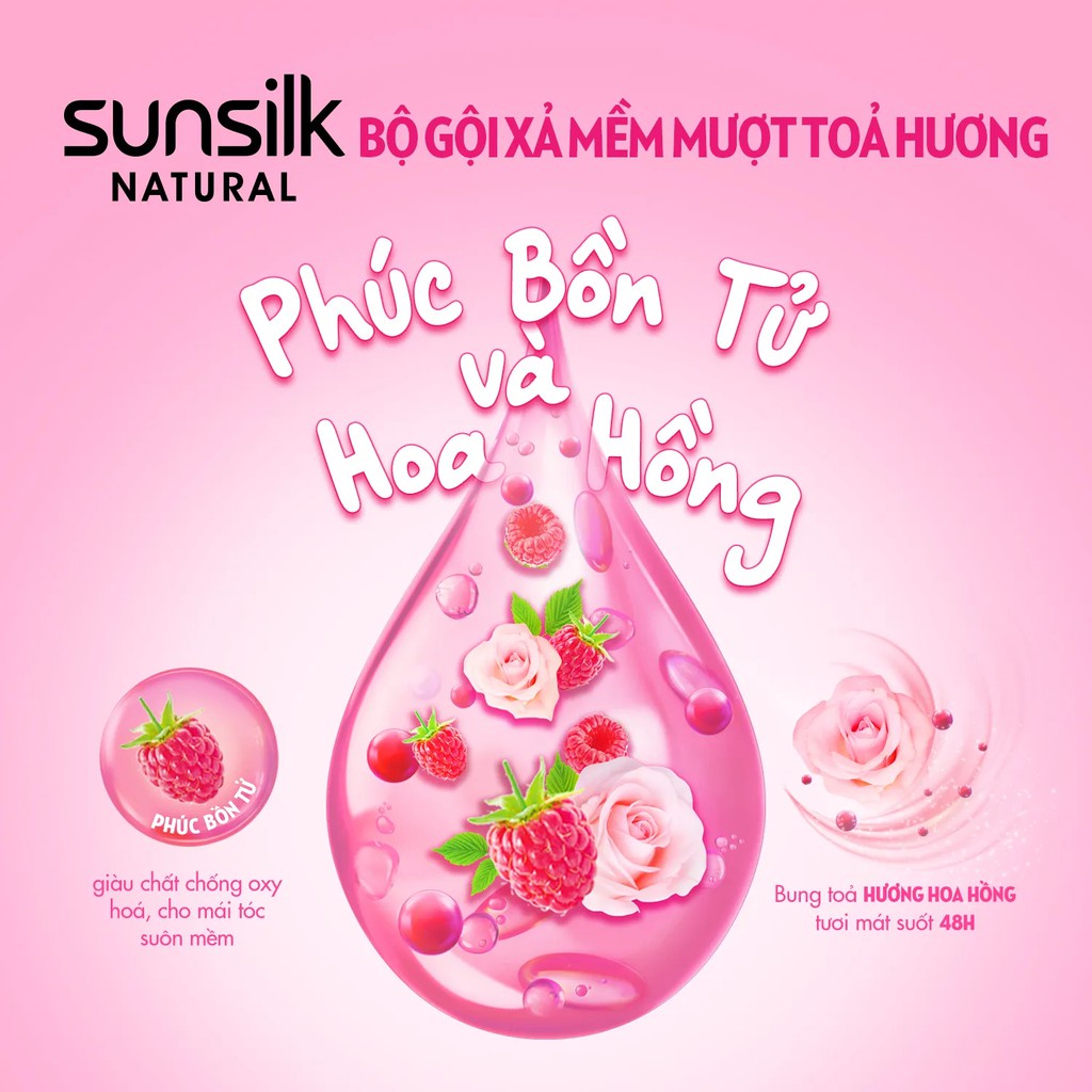 Dầu xả Sunsilk thiên nhiên 320gr