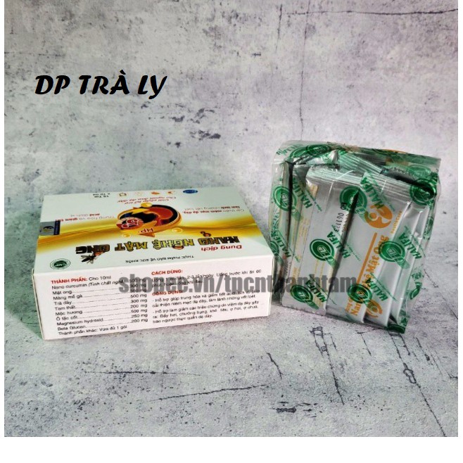 Dung dịch NANO NGHỆ MẬT ONG giải pháp cho người đau dạ dày – Hộp 15 túi x 10 ml