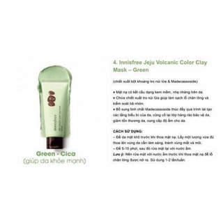 Mặt nạ Jeju Innisfree núi lửa
