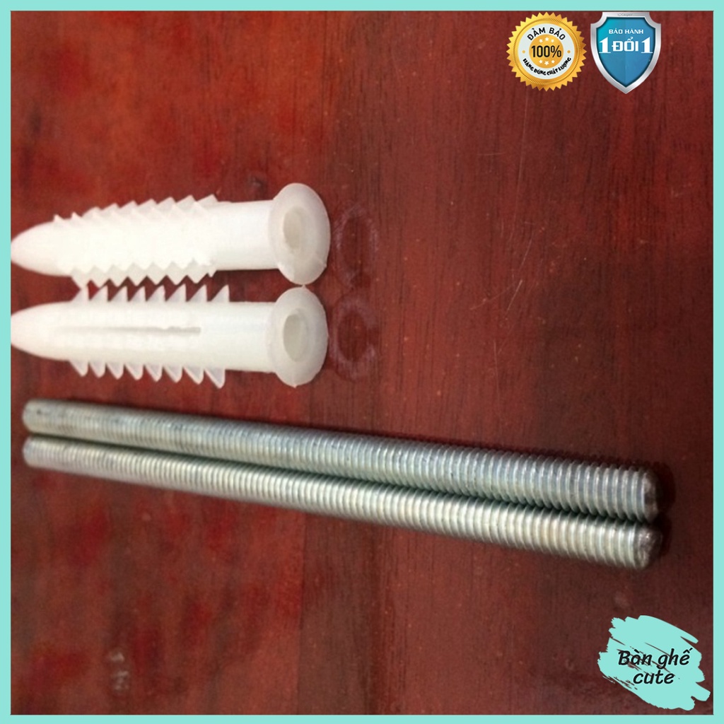 Chốt âm kệ treo tường TOPV chốt âm tường đỡ kệ gỗ vít âm giá rẻ tắc kê nhựa dạng đạn bướm vít nở cho Bàn ghế Cute