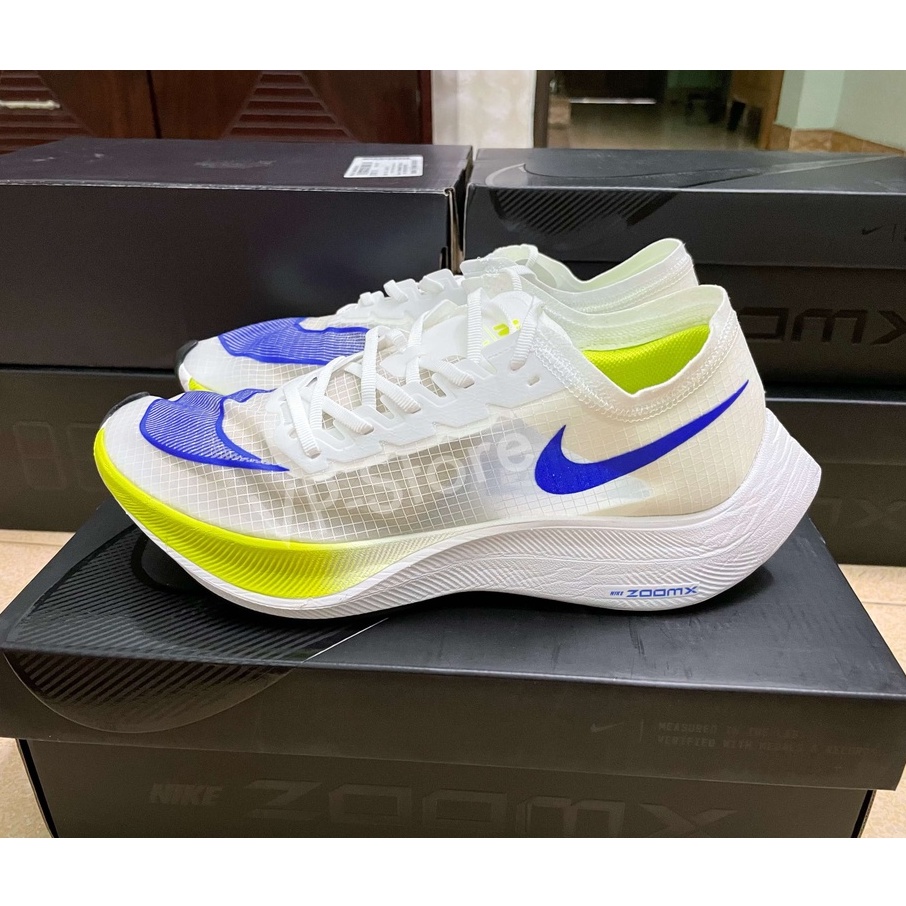 Giày Nike Vaporfly Next% "White Racer Blue"  Chính Hãng