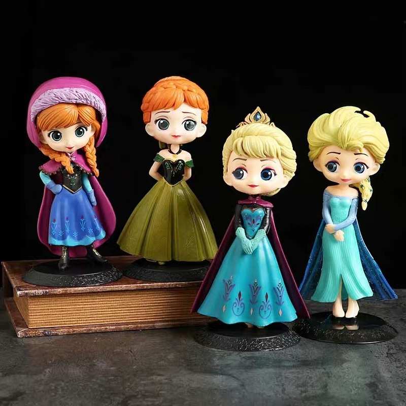 Hàng Có Sẵn Mô Hình Nhân Vật Elsa Và Anna Trong Phim Frozen 1/ Frozen 2