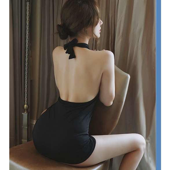 Váy ngủ Cosplay nữ tiếp viên bar sàn, nữ DJ ôm sát Body gợi cảm | BigBuy360 - bigbuy360.vn