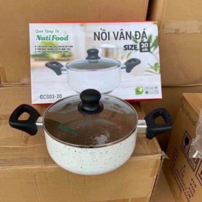 Nồi vân đá 20cm_quà tặng từ Nutifood