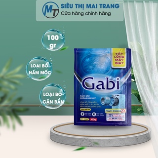 [Nhập SIEUBTMG9 giá chỉ 9K] Tẩy lồng máy giặt Gabi 100g khử sạch cặn bẩn, tăng tuổi thọ máy giặt