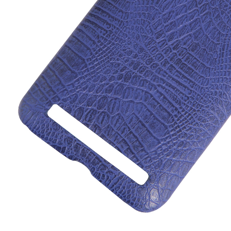 Asus Zenfone Max ZC550KL Z010D Z010DA Casing Fashion Crocodile Pattern Hard PC PU Leather Back Cover Hard Plastic Case Phone Cover