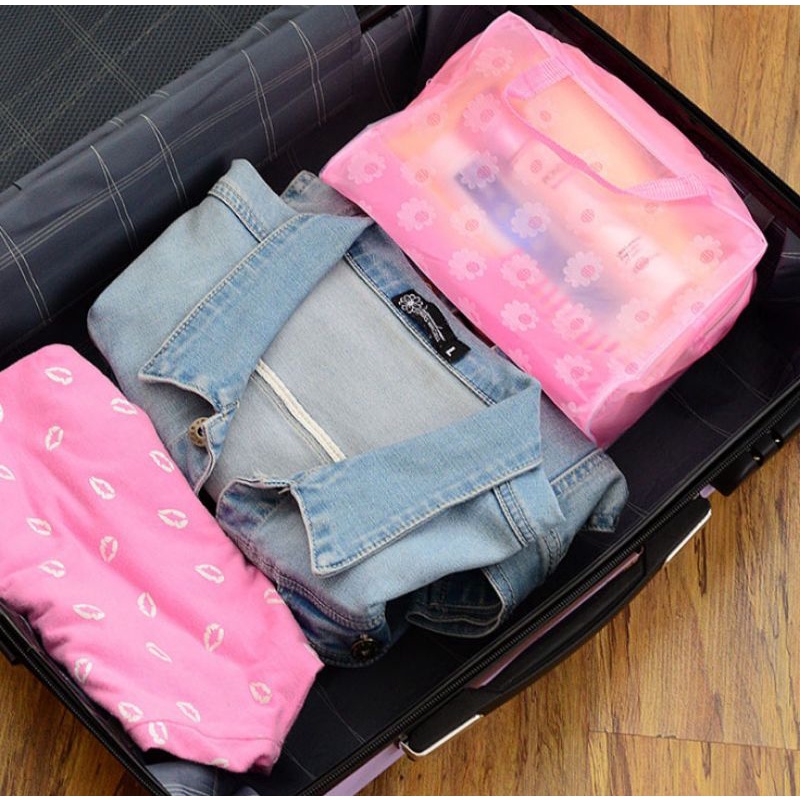 Túi đựng mỹ phẫm trong suốt nhiều màu,,,