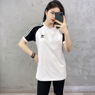 | ảnh thật | áo t shirt das kẻ 3 sọc