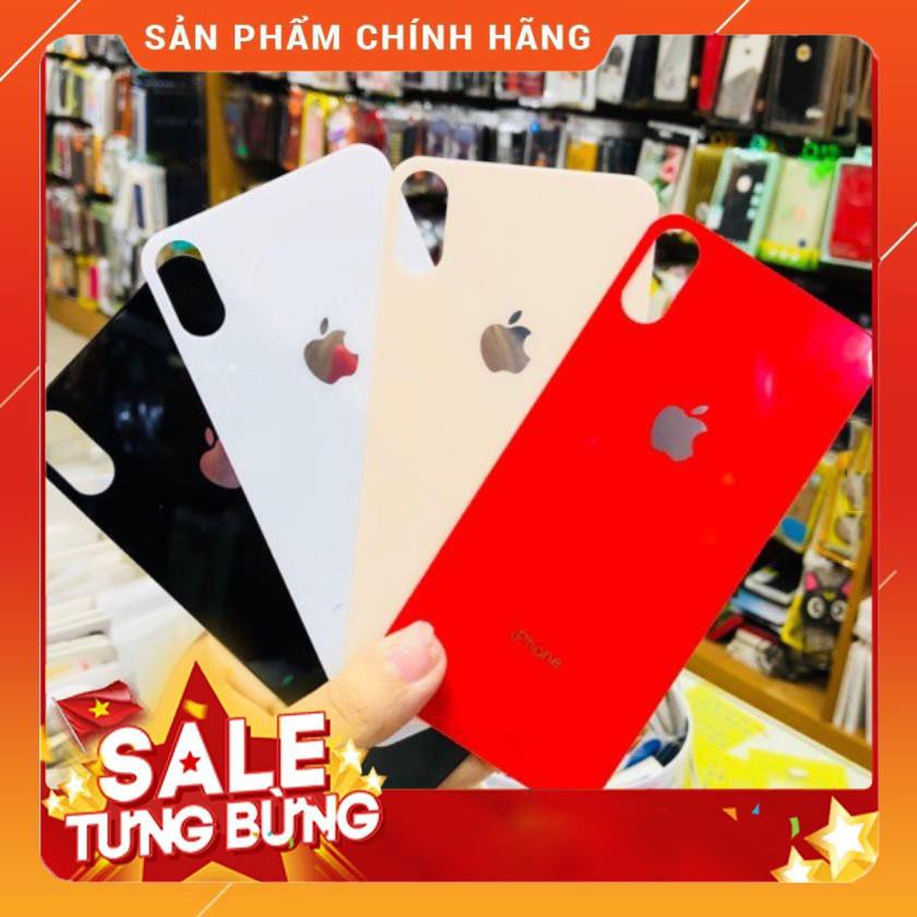 [KINGCASE68 GIẢM 19K] Cường Lực Mặt Lưng Cao Cấp Giả IpXsmax Cho iPhone 6/6plus/7/7plus/8/8plus