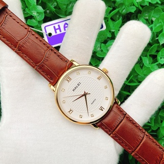 Đồng Hồ Nam Halei Dây Da Cao Cấp Chống Nước Tuyệt Đối