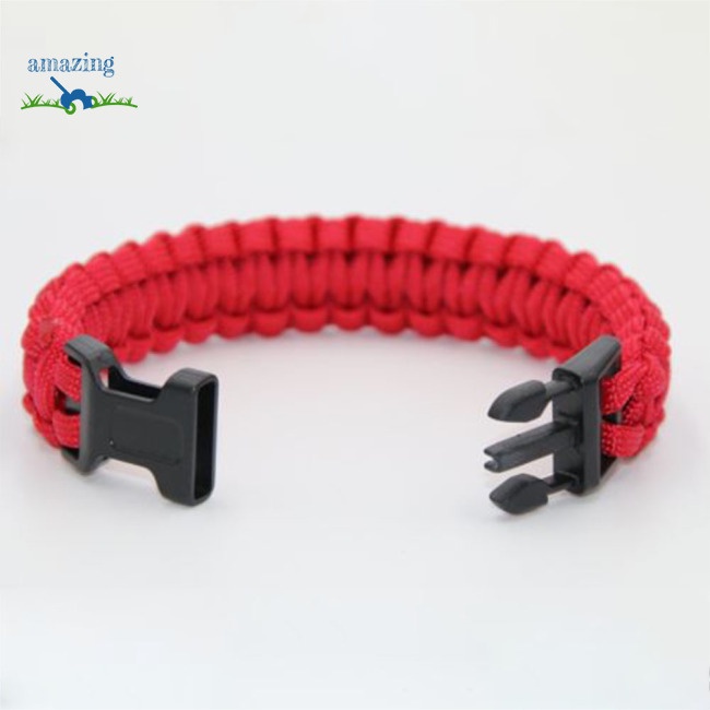 Bộ Vòng Tay Dây Dù Sinh Tồn Khẩn Cấp Kèm Móc Khóa