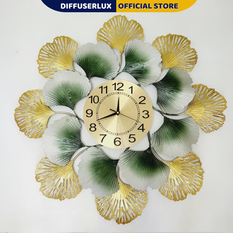 Đồng hồ kim trôi treo tường decor trang trí phòng khách phòng ngủ mã 590 - DIFFUSER LUX