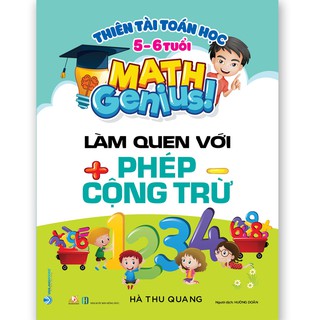 Sách Vanlangbooks - Thiên Tài Toán Học (5 - 6 Tuổi)
