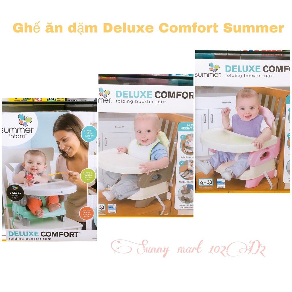 Ghế Ăn Dặm Deluxe Summer Infant