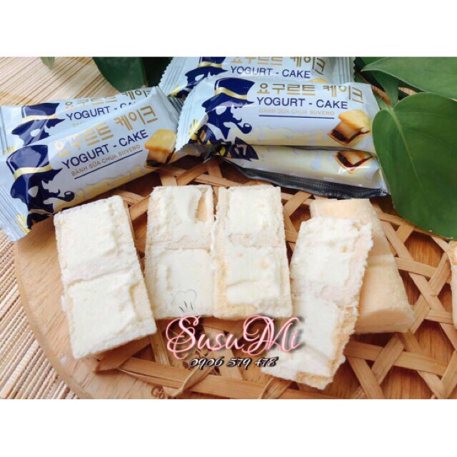 Bánh xốp Sữa Chua Suveno yogurt cake (bịch 400gr)