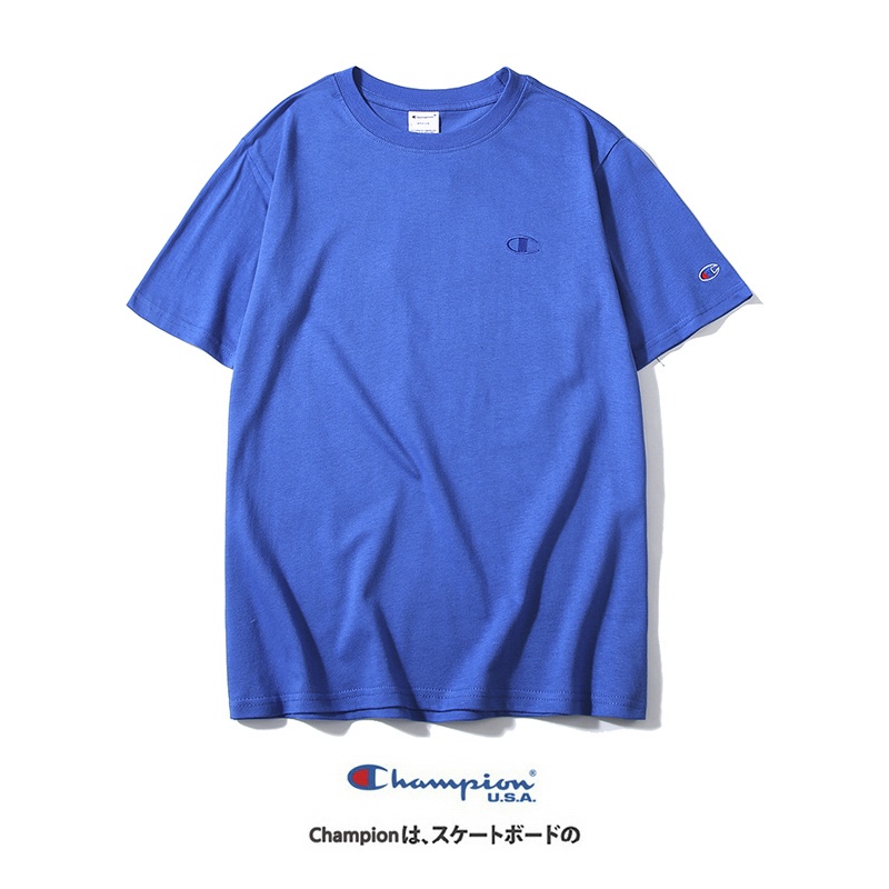 Áo thun Cotton ngắn tay thêu họa tiết cổ điển dành cho nam và nữ