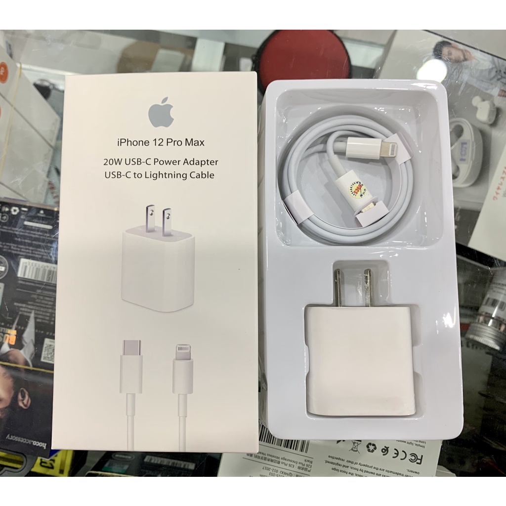 (Có Hộp, BH 12 tháng) Sạc Iphone Nhanh PD 18W USB-C To Lightning, Bộ Sạc Nhanh IPhone 8,X,11,12