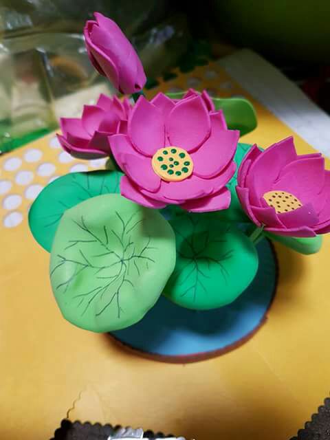 Hoa sen _ Đồ chơi tự làm mầm non | BigBuy360 - bigbuy360.vn