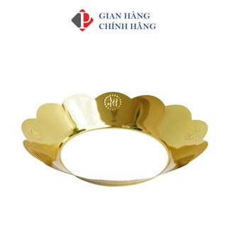 Khay hứng tàn hương tàn nhang mạ đồng nhiều kích cỡ, đồ thờ cúng Phùng Gia cao cấp