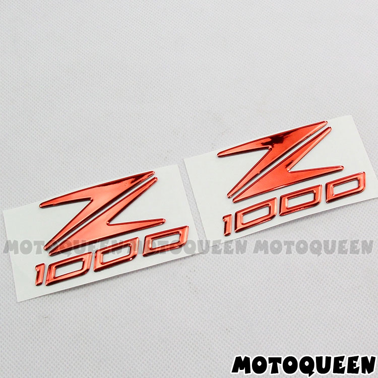 Sticker dán trang trí xe mô tô KAWASAKI Z1000 logo Z1000 3D