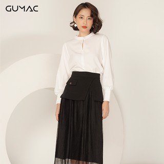 Váy tà đắp phối lưới gumac va938