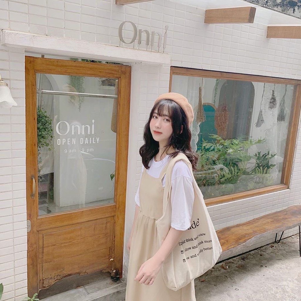 Váy kaki baby doll be siêu dễ thương MEMN 424