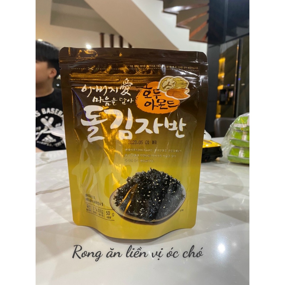 Rong Biển Ăn Liền/Kim Vụn Hàn Quốc Gói 50g